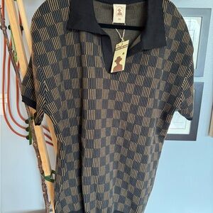NWT Dandy Del Mar Knit Polo XXXL